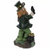 Lucky The Leprechaun with Blackbird Figurine St Patrick's Day