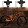 jiyuan 2 pieces Mud Guard Front or Rear Compatible, Downhill