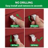 Vinyl Siding Hooks for Hanging (12 Pack), No Nails &