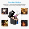 Lighter, Electric Arc Lighter USB Rechargeable Windproof Flameless Lighter Plasma