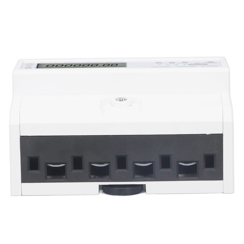 3 Phase 4 Wire Electronic Energy Meter 35mm DIN Rail