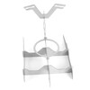 Stainless Steel Chicken Stand Removable Portable MotorcycleShape BBQ Roaster Stand