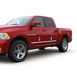 Tyger Auto Made in USA! Compatible with 2009-2018 Dodge Ram Quad Cab 1.5'' Wide 4PC Body Side Molding Trim