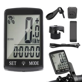 Bike Odometer | Cordless Cycling Speed Sensor,Waterproof Luminous Biking Computer for Mountain Bikes Dirtbikes ATV Scooter Motorcycles