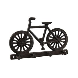 Cast Iron Bicycle Themed Hook Rack