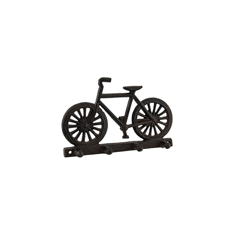 Cast Iron Bicycle Themed Hook Rack