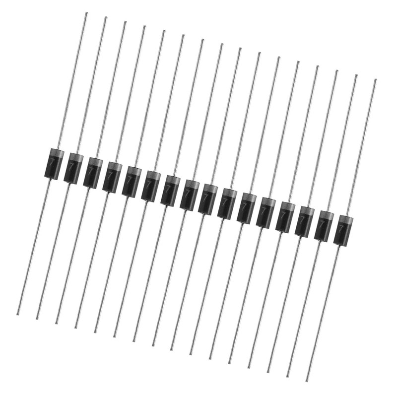 Rectifier Diode 100pcs 1N4007 1000V 1A Electronic Silicon Diodes High