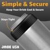 Jmoe USA Replacement Lid For Stainless Steel Yeti Colster Cans