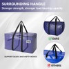 Cryster 8-Pack Heavy-Duty Clear Moving Bags – Extra Large Storage