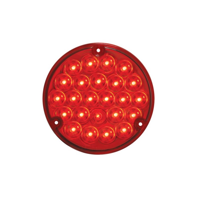 Grand General 76152 Red 4" 24-LED Stop/Turn/Tail Load Light
