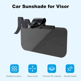 Anti Sun Glare Sun Visor for Car, Prevent Glare,Sun Visor Extender UV Goggles for Cars, Car Sunshade for Visor