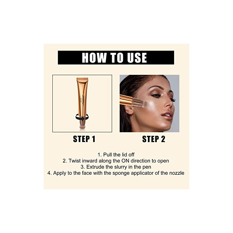 Contour Stick Highlighter Wand Makeup Contour Wand Liquid Blush Stick
