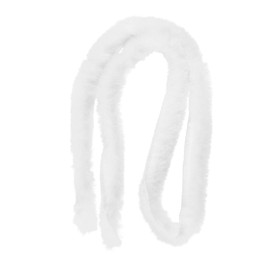 jojofuny Plush Faux Fur Ribbon for Clothing Decoration Soft Wear Resistant Artificial Trim for DIY Crafts Garlands and Fashion Accessories Versatile and Elegant Clothing Ribbons