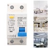 Circuit Breaker 1P+N Leakage Protection Switch 10A 230V AC DIN