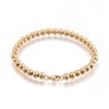 Pulsera Acero Inoxidable 304 Bolas De Acero 19.5 Cms X