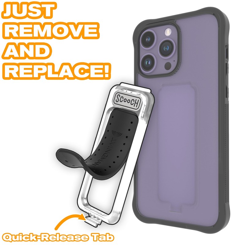 Scooch Wingman Case Replacement Kickstand - Quick Release Pop-Out Kickstand