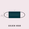 GOLDEN HOUR Silk Satin Face Mask | Sensitive Skin Face