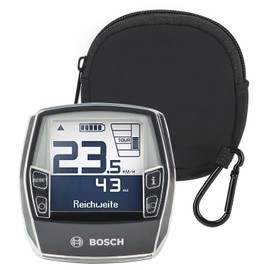 Petellow Shoe Cover Set Suitable for Bosch Intuvia Display – Transparent Intuvia Screen Protector with Neoprene Protective Case – Screen Protection for Intuvia – E-Bike Accessories Against Water and