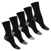 Footstar Cotton Socks Women’s and Men’s (10 Pairs) with Offset