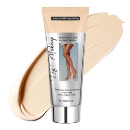DAGEDA Leg Makeup Cream, Body Makeup Cream for Legs, Even Skin Tone, Lightweight Coverage Waterproof and No Transfer, Long Lasting Body Concealer - 01 Natural