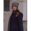 VIVISENCE Women's Winter Hat Headgear Warm Thick Patterned 7002, Made