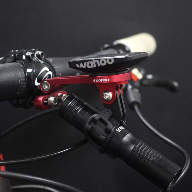 corki Wahoo Fahrrad-Computer-Halterung, Fahrrad-Lenkerhalterung für Wahoo Radcomputer/ELEMNT/ELEMNT Bolt/ELEMNT Mini/ELEMNT ROAM