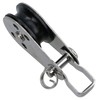 Pulley Block with Removable Pin and Bracket 26mm Diameter Stainless