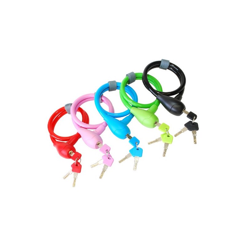PALMY Wire Lock P-4505/Φ12×700mm Red