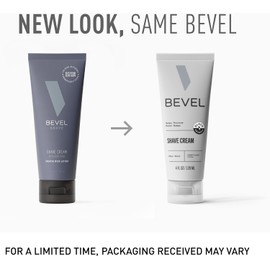 Shaving Cream for Men by Bevel - Vitamin E & Aloe-Vera-Based Moisturizing Shave Cream, 4.0 fl. oz.