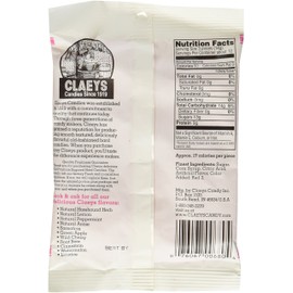 Claeys Old Fashioned Hard Candies Watermelon 6 Ounces (Pack of 6)