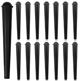 Pack of 20 Joint Cases, 120 mm, Joint Case, Joint Tube, Transport Sleeves, Joint Storage, Joint Accessories, Joint Case, Odour-Proof, Joint Sleeves, Joint Sleeves for Carrying Transport (Black)