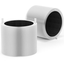 Leemone 2 Pack Blue Pure Mini Max Replacement Filter Compatible with Blueair Blue Pure Mini Max Air Purifiers, Activated Carbon FMINI filter