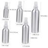 PACKOVE 5pcs Refillable Aluminum Perfume Spray Bottles Nozzle Travel to