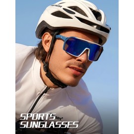 BIRCEN Sports Baseball Sunglasses for Men - Women Polarized UV Protection Cycling Glasses for Running Golf Softball Bike