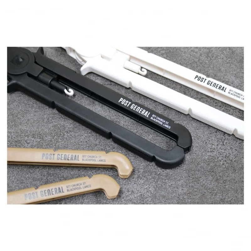 Post General Gimmick Hanger Pack Two White 982070003 Camping Interior