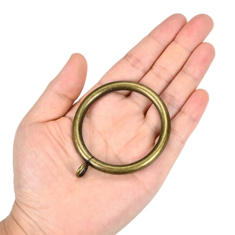 Curtain Ring Metal 28-Pcs 2.0 Inch Inner Diameter with Eyelets