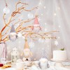 Christmas Gnomes Hanging Ornaments, Christmas Tree Decorations Handmade Swedish Plush