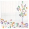 Artificial Spring Pastel Easter Egg Spray and Garland 2 Piece