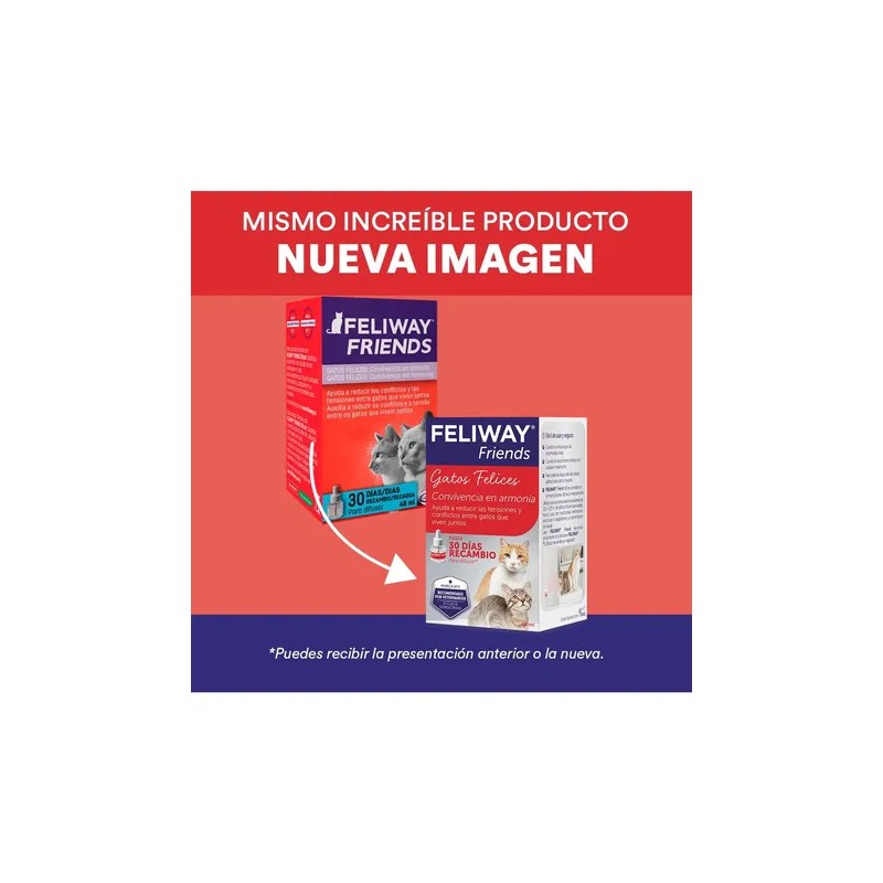 Feliway Friends Repuesto Para Difusor Gatos 48ml