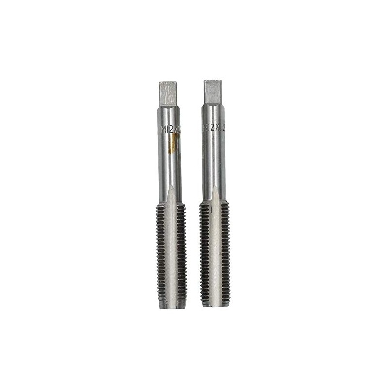 AB Tools M12 x 1.25mm Metric Tap Set, Tungsten Steel,