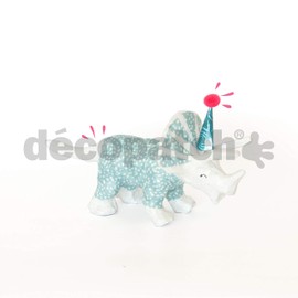 Décopatch AC756C Small Eiffel Tower Paper Mache 12.5 x 12.5 x 7.5 cm for Decorating Cardboard Brown, Triceratops