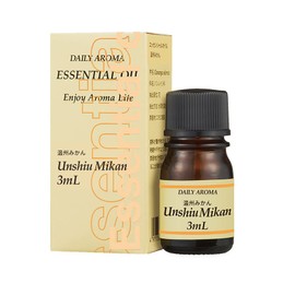 Daily Aroma Japan Essential Oil Mini Unshu Mandarin Orange