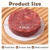 BurgerPaper 2000pcs, Non Stick Hamburger Patty Paper, 4.5" Round Parchment