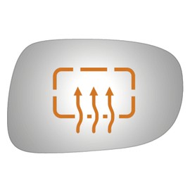 Burco 5457H Convex Passenger Side Power Replacement Mirror Glass Heated for 2010-2012 LEXUS HS250H, 2009-2013 IS F, 2010-2015 IS250, IS350