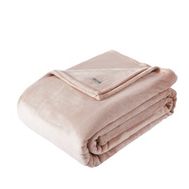 Kenneth Cole - King Blanket, Plush Fleece Bedding, Cozy Home Decor for All Seasons (Solid Pink, King)