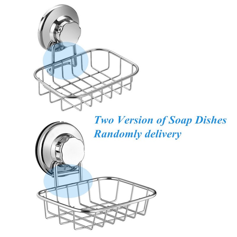 Soap Dish, Sponge Rest, Soap Tray, Soap Holder, Securely Attached,