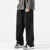 Corduroy Pants Men Baggy Sweat Slacks Elastic Waist Drawstring Casual