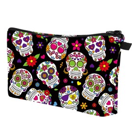 Pencil Pouch Skull, Waterproof Stationary Bag, Kids Pen Pencil Case, Pencil Pouch Organizer for School Student Supplies, Pencil Pouch Bag