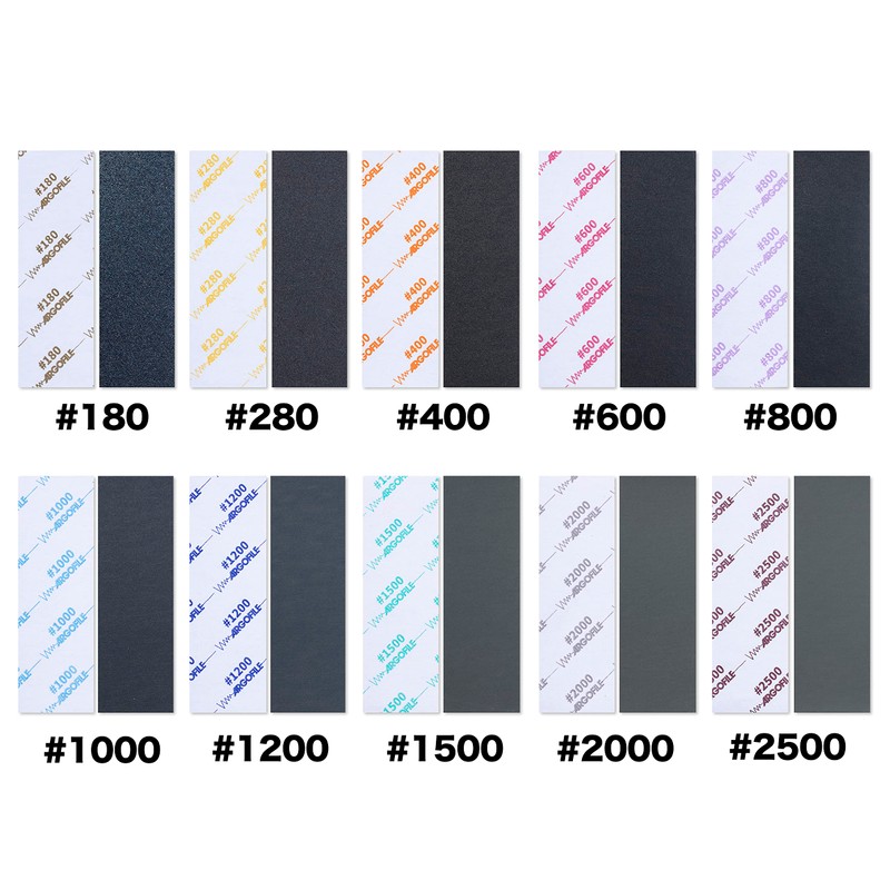 Oval Glue Paper File CS File #280 HCF0280 (10 Sheets)