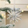 12 Pzas Adornos Cristal Para Árbol De Navidad